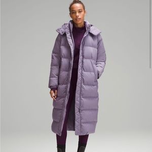 Lululemon Wunder puff jacket, size 10, NWT. Purple ash